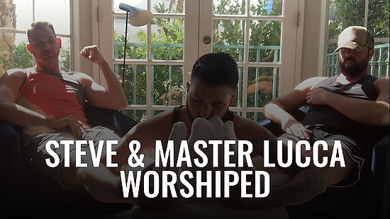 Steve and Master Lucca Worshiped